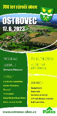 Slavnosti 700let od zalo�en� obce Ostrovec