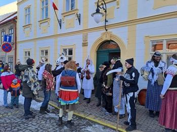 Masopust v �eleznici